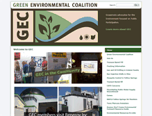 Tablet Screenshot of greenlink.org